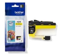 Brother LC424Y - Jaune - original - cartouche d'encre