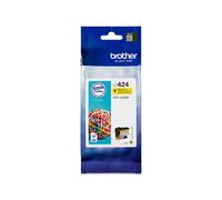 Brother LC424Y - jaune - original - cartouche d'encre