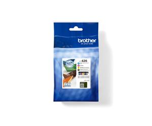 Brother LC426VAL - Pack 4 Cartouches d'Encre Originales (Noir 3000 Pages, Couleur 3 x 1500 Pages) - Compatibilité MFC-J4340DW, MFC-J4540DW(XL)
