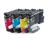 Brother LC521 Value Pack - Pack de 4 - noir, jaune, cyan, magenta - original - boîte de suspension - cartouche d'encre