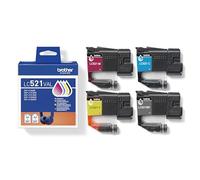 Brother LC521VAL Cartouche d'encre Originale de - Multipack
