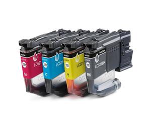 Brother LC521VAL cartuccia d'inchiostro 4 pz Originale Nero, Ciano, Magenta, Giallo