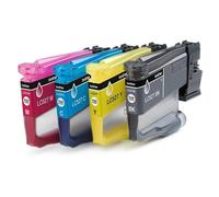 Brother LC527 Value Pack - Pack de 4 - noir, jaune, cyan, magenta - original - boîte de suspension - cartouche d'encre
