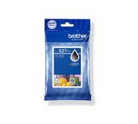 Brother LC527BK Cartouche d'encre noire pigmentée, rendement 1300 pages, compatibilité MFC-J4350DW, MFC-J4550DW - Dimensions: 15x80x110mm, 40g