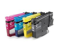 Brother LC527XL Value Pack - Pack de 4 - à rendement élevé - noir, jaune, cyan, magenta - original - boîte de suspension - cartouche d'encre