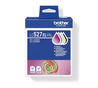 Brother LC527XL Value Pack - pack de 4 - à rendement élevé - noir, jaune, cyan, magenta - original - cartouche d'encre