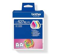 Brother LC527XL Value Pack - pack de 4 - à rendement élevé - noir, jaune, cyan, magenta - original - cartouche d'encre
