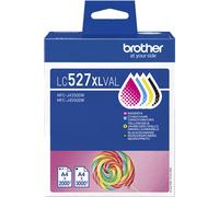 Brother LC-527XLVAL - 4 couleurs - Cartouche d'encre - Grande capacité - Multipack