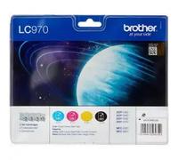 Brother LC970 Noir couleur Multipack de 4 cartouches d'encre d'origine