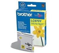 Brother LC970Y Cartouche d'encre d'origine 1 x jaune 300 pages G