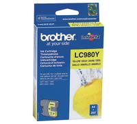 Brother Cartouche d'encre LC-980Y Jaune 260 pages