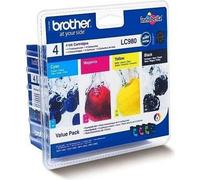 Brother LC980 Cartouches d'encre Multipack Coul...