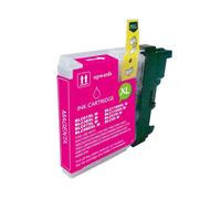 Brother LC980XL/LC1100XL/LC985XL Cartouche d'encre générique magenta - Remplace LC980M/LC1100M/LC985M