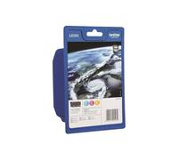 Brother LC985 Rainbow Pack - Pack de 3 - jaune, cyan, magenta - original - blister - cartouche d'encre