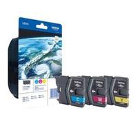 Brother LC985 Rainbow Pack - Pack de 3 - jaune, cyan, magenta - original - blister - cartouche d'encre - pour Brother DCP-J125, DCP-J140, DCP-J315, DCP-J515, MFC-J220, MFC-J265, MFC-J410, MFC-J415 Cou