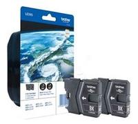 Brother LC985 Twin-Pack - Pack de 2 - noir - original - blister avec alarme acoustique / électromagnétique - cartouche d'encre - pour Brother DCP-J125, DCP-J140, DCP-J315, DCP-J515, MFC-J220, MFC-J265