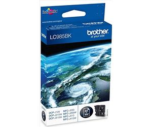Brother LC985BK Cartouche d'encre 1 pièce(s) Original Noir | Capacité standard. Pour imprimantes DCPJ140W, DCPJ315W
