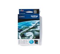 Brother LC985C Cartouche d'encre originale Cyan, 260 pages, compatible DCP-J515W, DCPJ125, DCPJ140W, DCPJ315W, MFCJ265W, MFCJ410, MFCJ415W