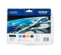 Brother LC985VALBP - pack de 4 - noir, jaune, cyan, magenta - original - cartouche d'encre