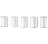 Brother Lot de 5 fils à broder SAEBT, blanc, poids 60 g.