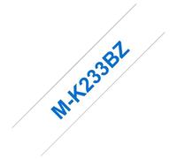 Brother M-K233BZ - Bleu sur blanc - Rouleau (1,2 cm x 8 m) 1 unités bande imprimante - pour P-Touch PT-55, PT-55P, PT-65, PT-75, PT-90, PT-BB4