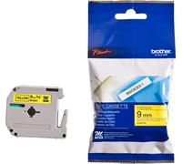 Ruban d'étiquetage Brother M M-K 621 Couleur de ruban: jaune Couleur de police:noir 9 mm 8 m