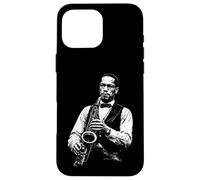 Brother Malcolm Saxophone Black History Jazz Coque pour iPhone 16 Pro Max