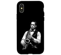 Brother Malcolm Saxophone Black History Jazz Coque pour iPhone X/XS