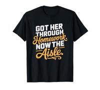 Brother Mariée Homework Aisle Funny Frère De La Grand T-Shirt