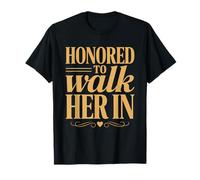 Brother Mariée Honored Walk Frère De La Cortège Nuptial T-Shirt