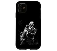 Brother Martin Jouant du Saxophone Black History Month Coque pour iPhone 11