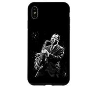 Brother Martin Jouant du Saxophone Black History Month Coque pour iPhone XS Max