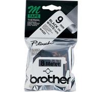 Brother M-K221B ruban d'étiquette Noir sur blanc