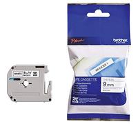 Brother Cassette de ruban MK221SBZ 9 mm noir sur blanc 4 m