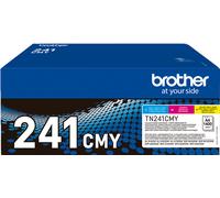 Brother tn241cmy - pack de 3 - jaune, cyan, magenta - original - carto