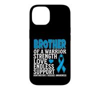Brother of a Warrior Huntington's Disease Awareness Gifts Coque pour iPhone 14