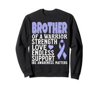 Brother of a Warrior IBS Awareness Irritable Bowel Syndrome Sweatshirt
