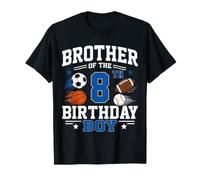 Brother of Eight Year Old Boy Sports Celebration T-Shirt