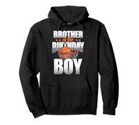 Brother of The Birthday Boy Assorti Basketball Anniversaire Sweat à Capuche