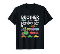 Brother Of The Birthday Boy - Avions - Trains - Cars T-Shirt