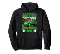 Brother of The Birthday Boy Race Car Party Family Matching Sweat à Capuche