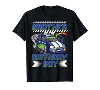 Brother of The Birthday Boy Race Car Party Family Matching T-Shirt