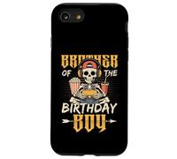 Brother of The Birthday Boy Squelette Gamer Assorti Anniversaire Coque pour iPhone SE (2020) / 7/8