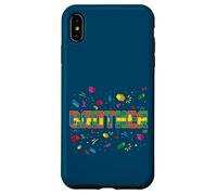 Brother of The Birthday Kid Brick Builder Birthday Squad Coque pour iPhone XS Max