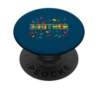 Brother of The Birthday Kid Brick Builder Birthday Squad PopSockets PopGrip Adhésif