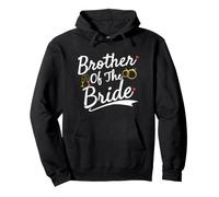 Brother of The Bride Vintage Wedding Party Bride Sweat à Capuche