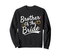 Brother of The Bride Vintage Wedding Party Bride Sweatshirt