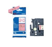 Brother Original Brother textiles TZe-RE54 label tape gold on pink - 24 mm wide,