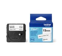 Brother Original Btag-231 Label Tape 12 mm Wide 4 m Long Black/White