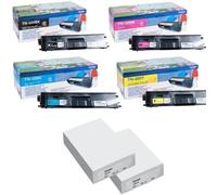 Brother original lot de toners tN320BK 1 stückTN320C de tN320M tN320Y 2xPapier de format a4 80 g